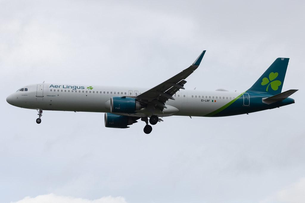 London Heathrow: Aer Lingus (EI / EIN) | Airbus A321-253NX A21N | EI-LRF | MSN 10264