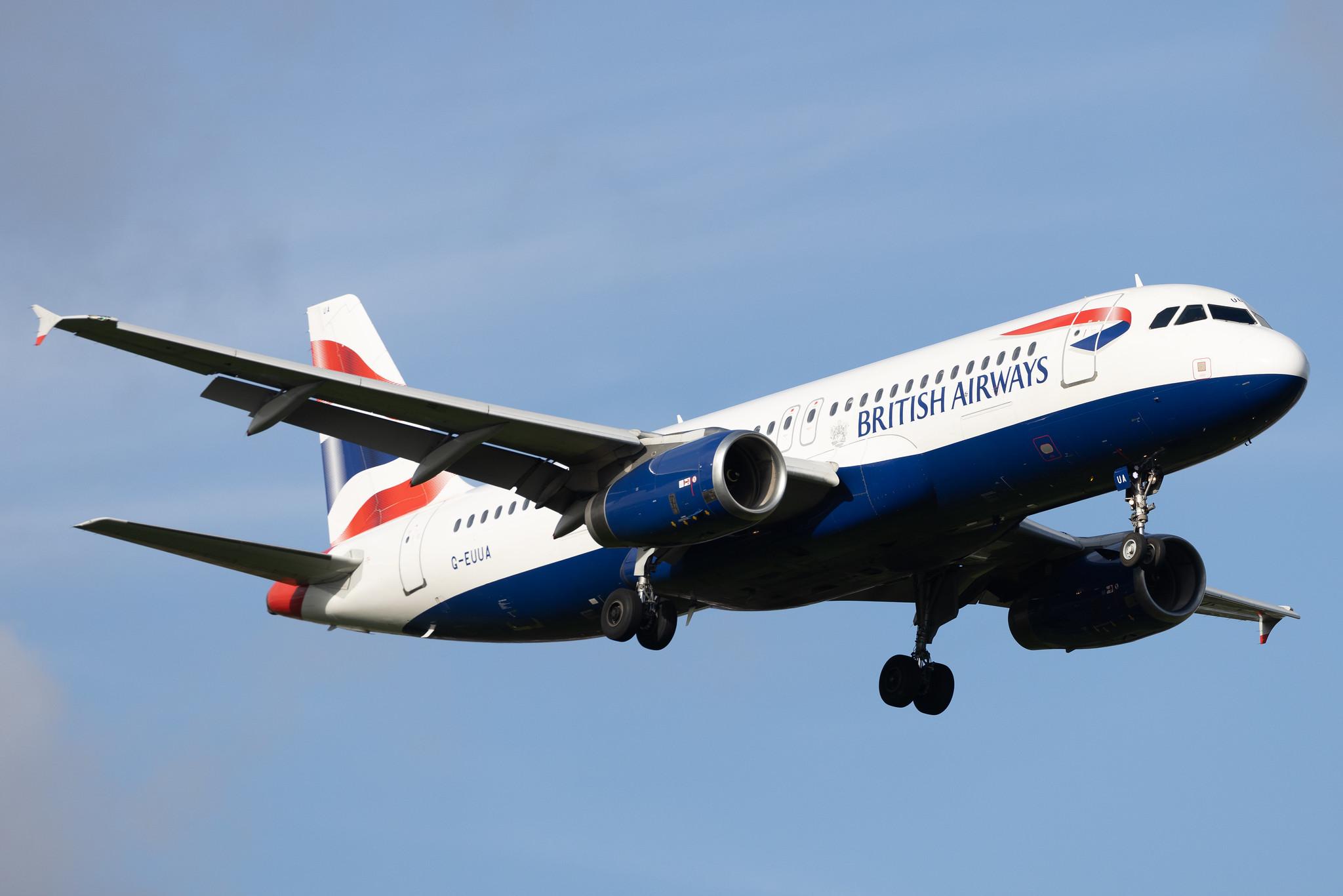 London Heathrow: British Airways (BA / BAW) | Airbus A320-232 A320 | G-EUUA | MSN 1661