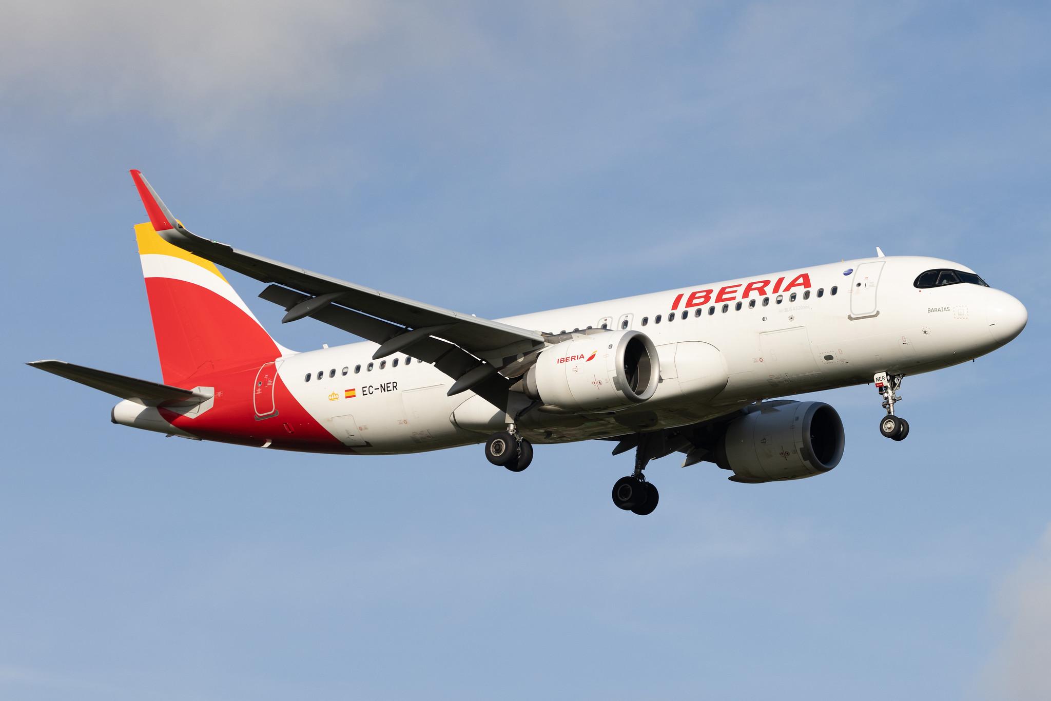 London Heathrow: Iberia (IB / IBE) | Airbus A320-251N A20N | EC-NER | MSN 8996