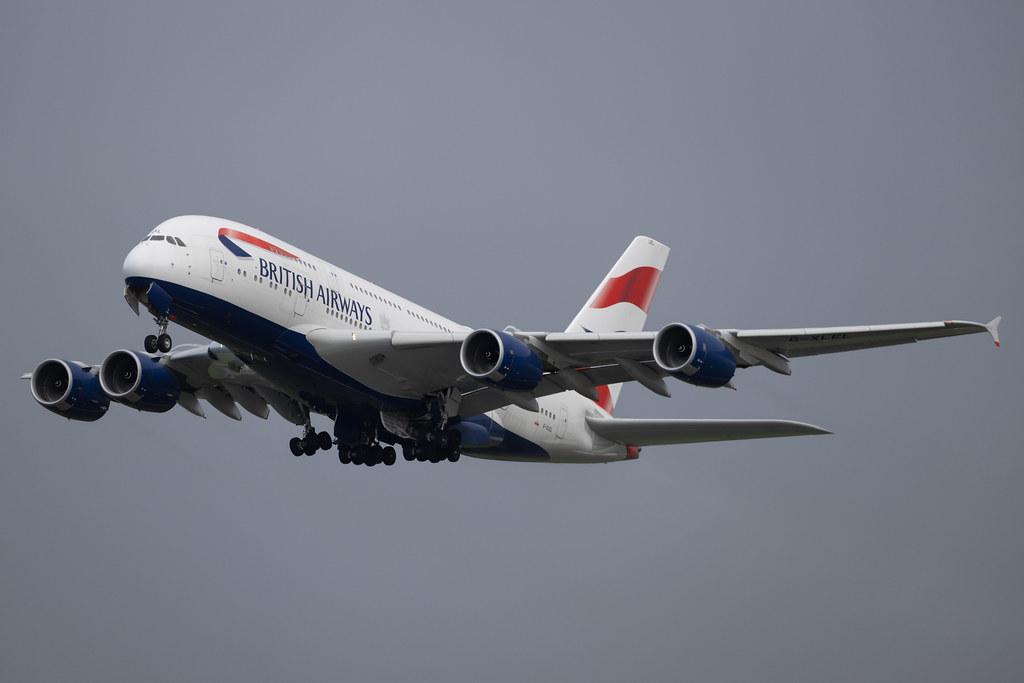 London Heathrow: British Airways (BA / BAW) | Airbus A380-841 A388 | G-XLEL | MSN 215