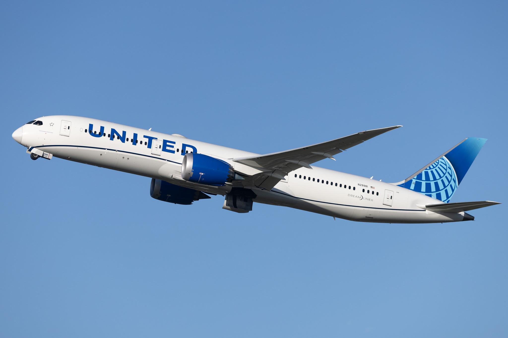 London Heathrow: United Airlines (UA / UAL) | Boeing 787-9 Dreamliner B789 | N29981 | MSN 66142