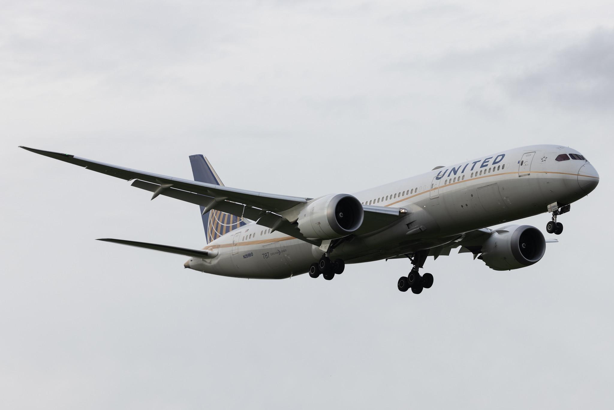 London Heathrow: United Airlines (UA / UAL) | Boeing 787-9 Dreamliner B789 | N26960 | MSN 36408