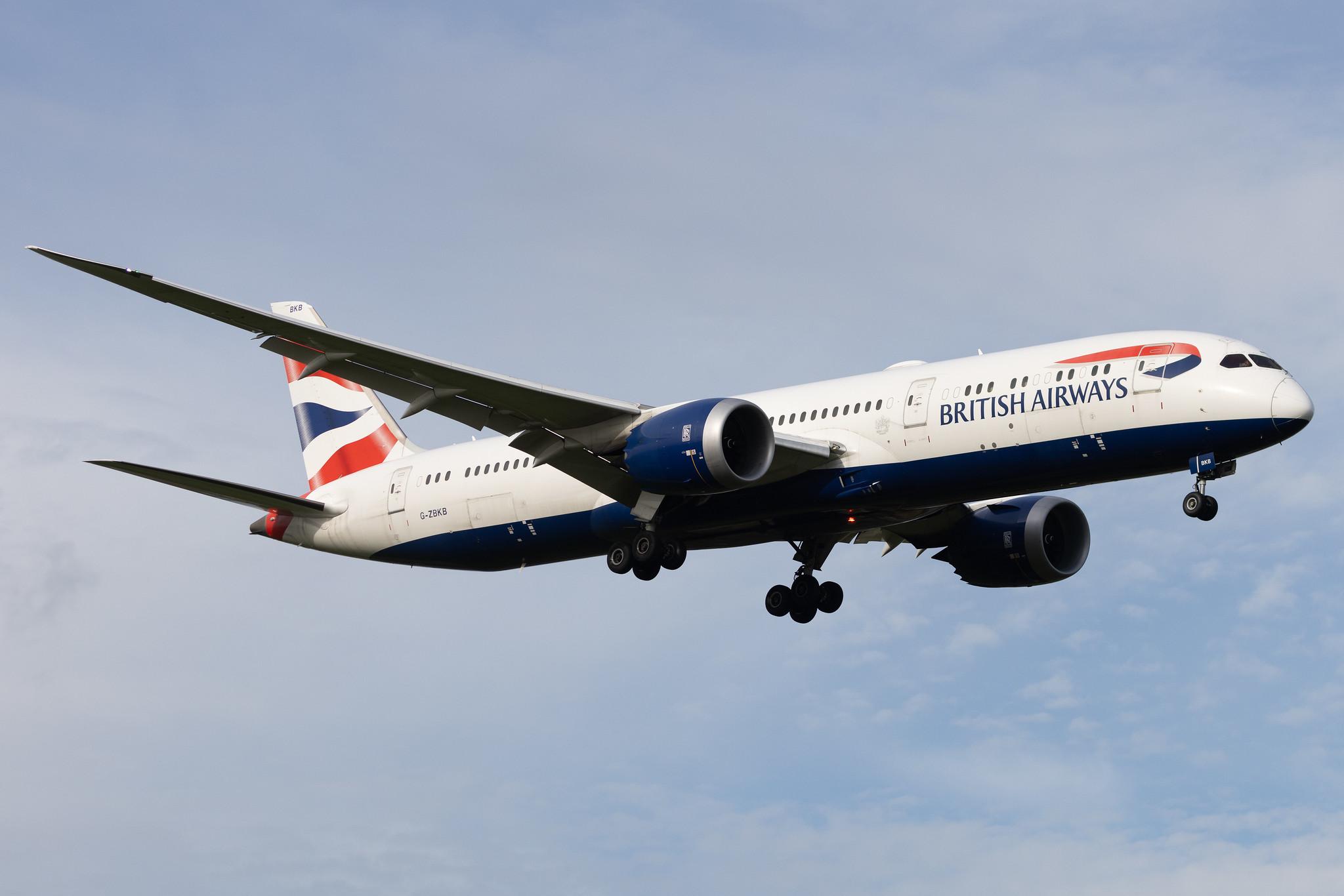 London Heathrow: British Airways (BA / BAW) | Boeing 787-9 Dreamliner B789 | G-ZBKB | MSN 38617