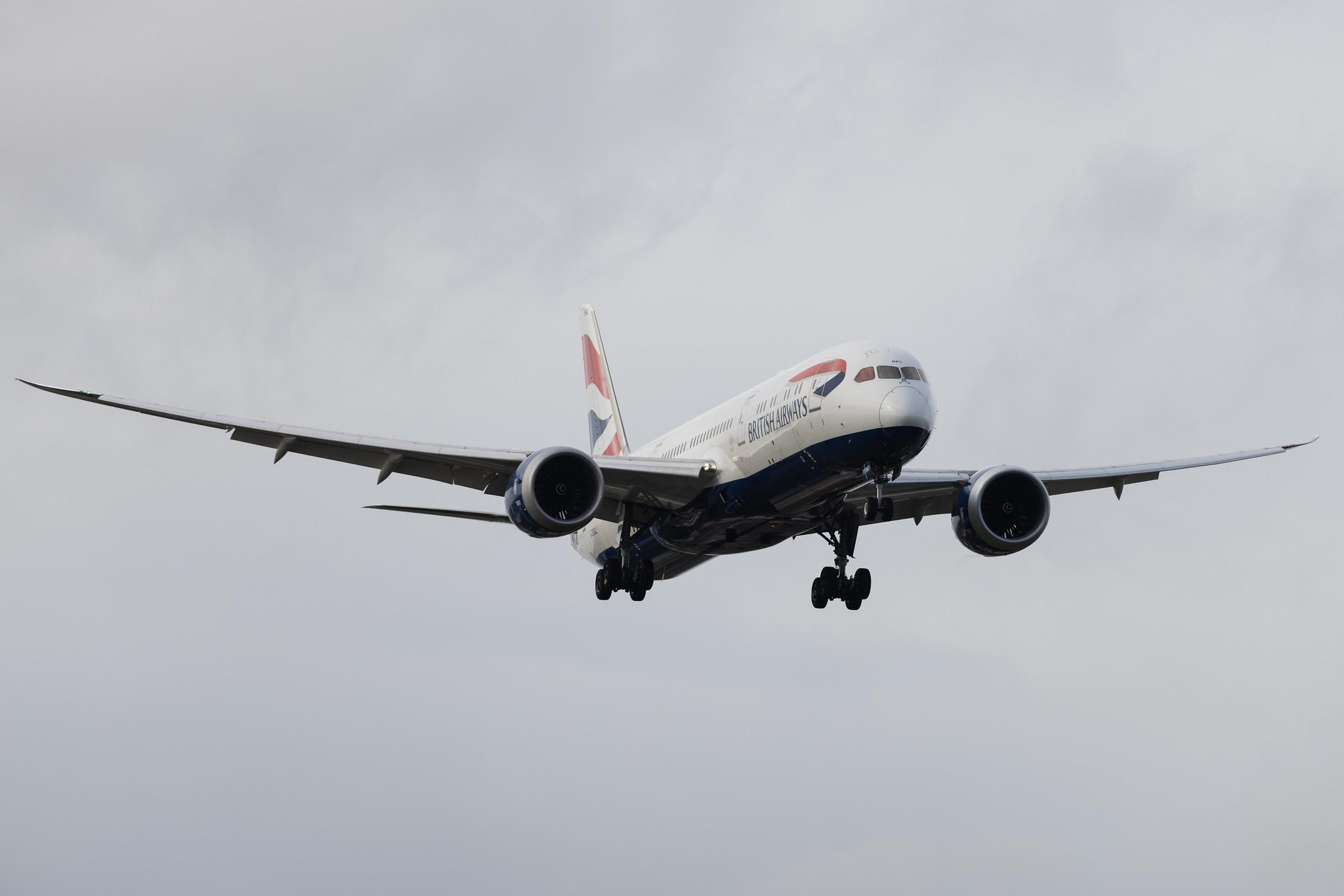 London Heathrow: British Airways (BA / BAW) | Boeing 787-9 Dreamliner B789 | G-ZBKL | MSN 38628