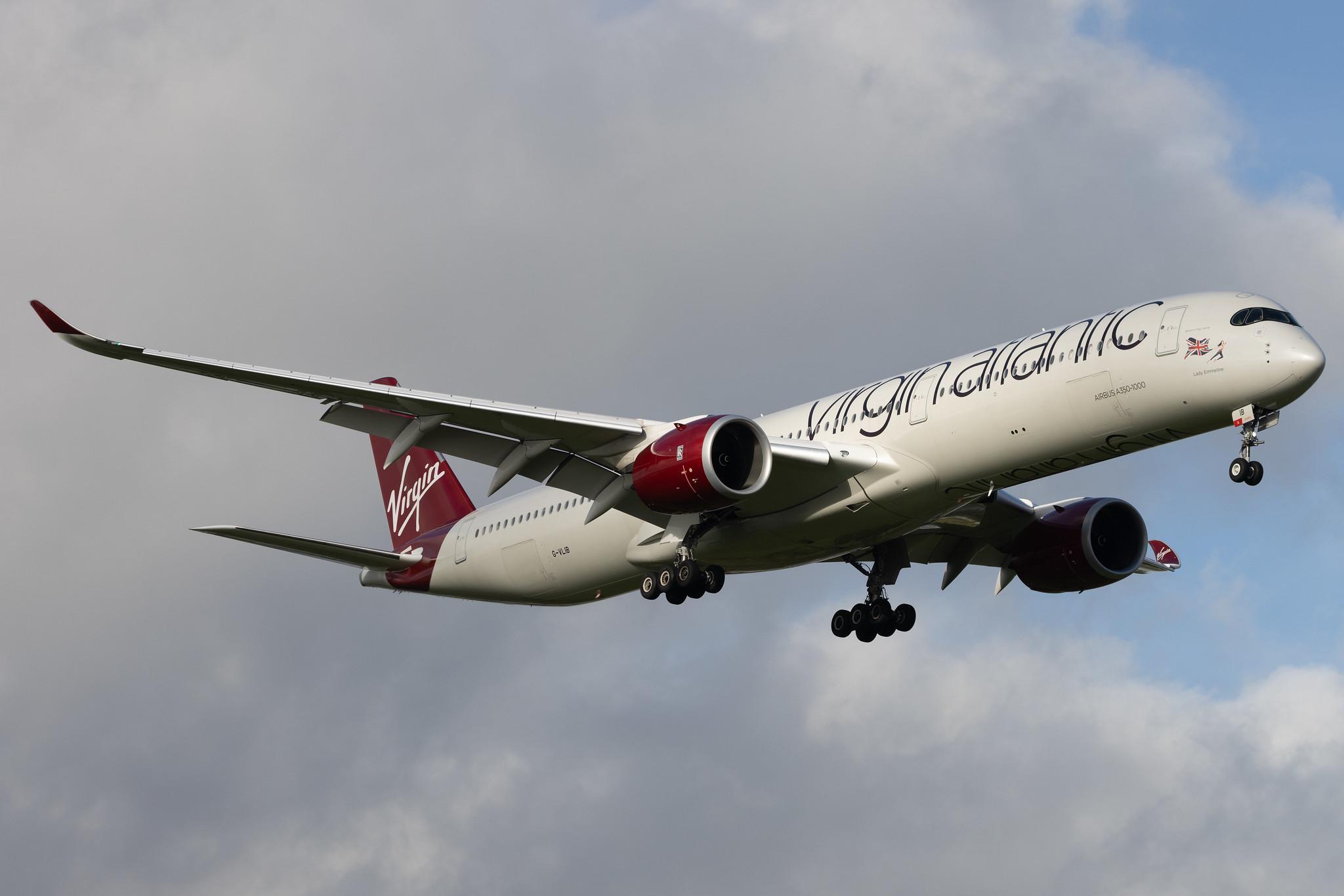 London Heathrow: Virgin Atlantic (VS / VIR) | Airbus A350-1041 A35K | G-VLIB | MSN 507