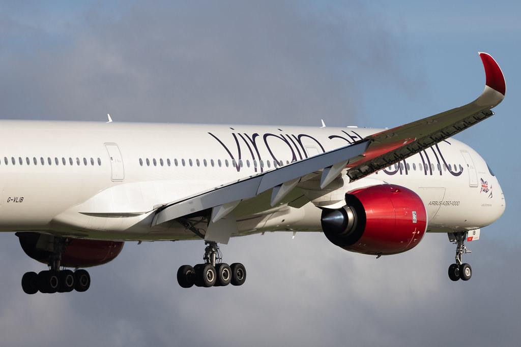 London Heathrow: Virgin Atlantic (VS / VIR) | Airbus A350-1041 A35K | G-VLIB | MSN 507