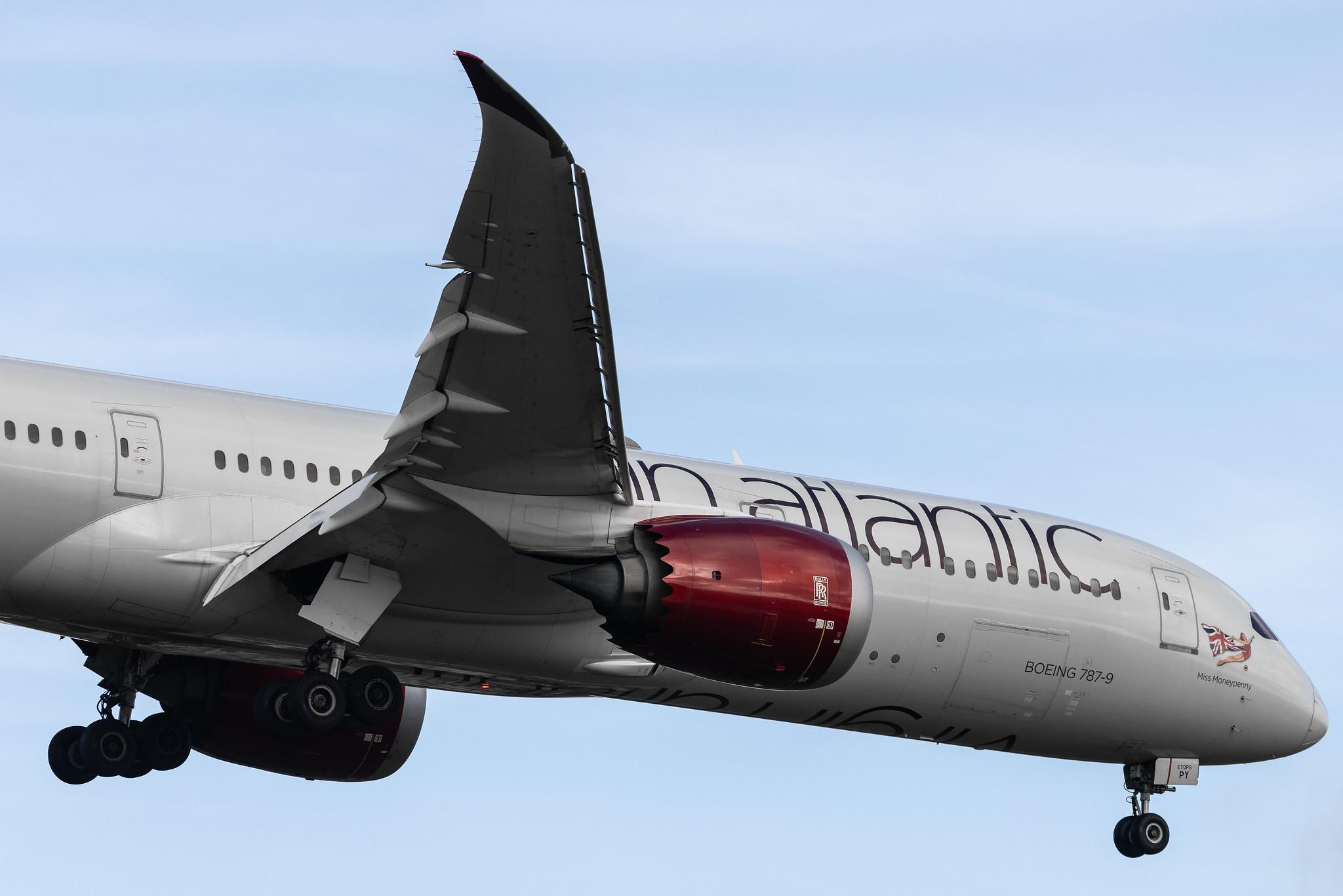 London Heathrow: Virgin Atlantic (VS / VIR) | Boeing 787-9 Dreamliner B789 | G-VSPY | MSN 37973