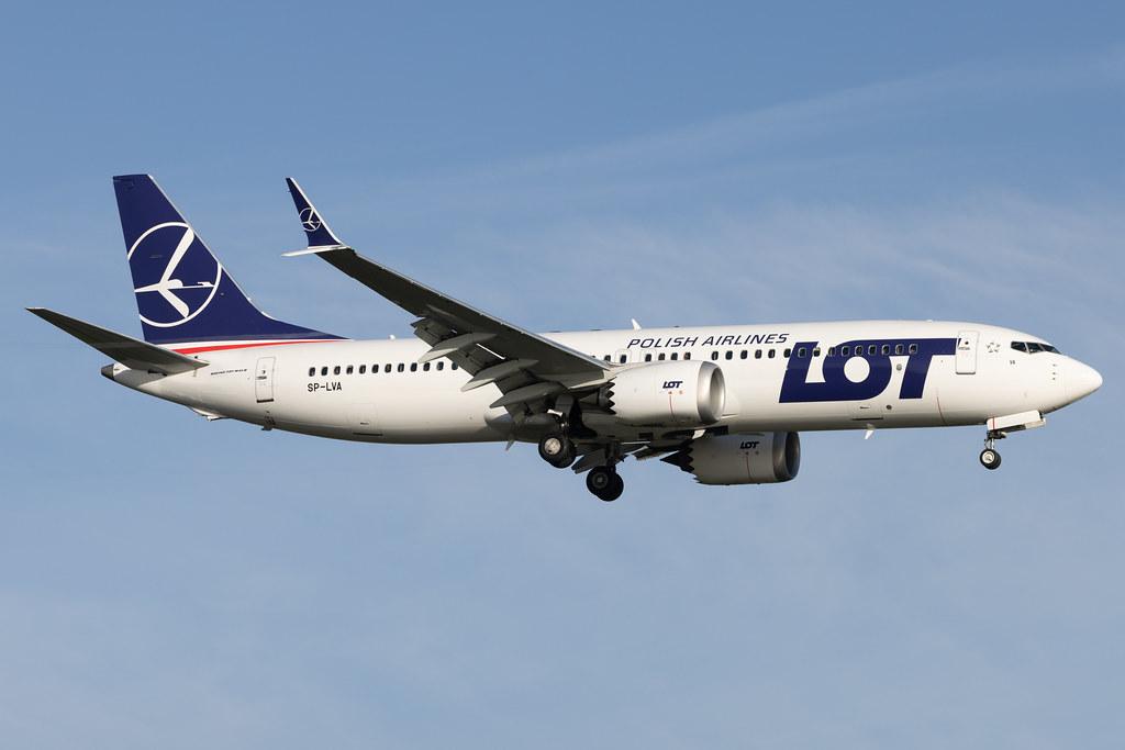 London Heathrow: LOT (LO / LOT) | Boeing 737 MAX 8 B38M | SP-LVA | MSN 64067