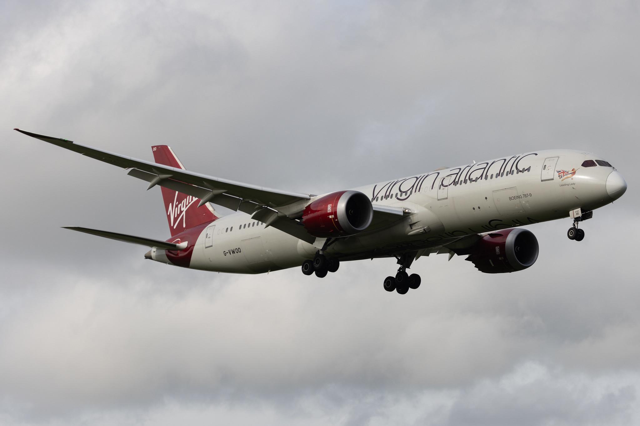 London Heathrow: Virgin Atlantic (VS / VIR) | Boeing 787-9 Dreamliner B789 | G-VWOO | MSN 37979