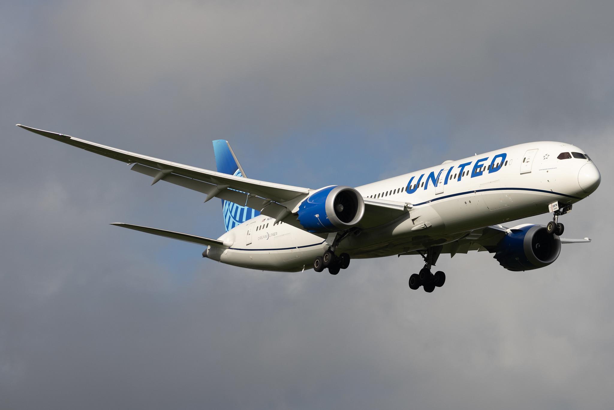 London Heathrow: United Airlines (UA / UAL) | Boeing 787-9 Dreamliner B789 | N29978 | MSN 66137
