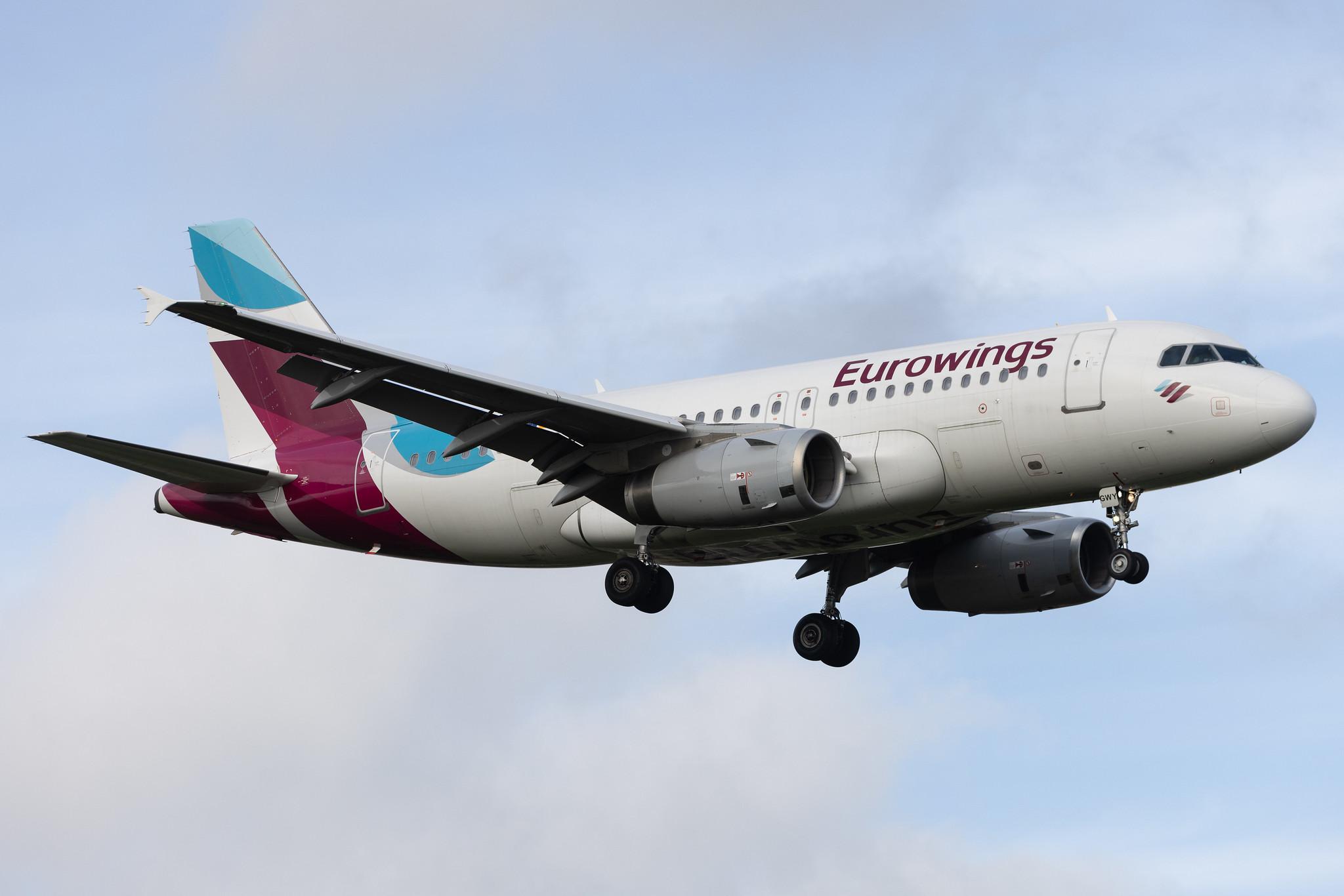 London Heathrow: Eurowings (EW / EWG) | Airbus A319-132 A319 | D-AGWY | MSN 5941