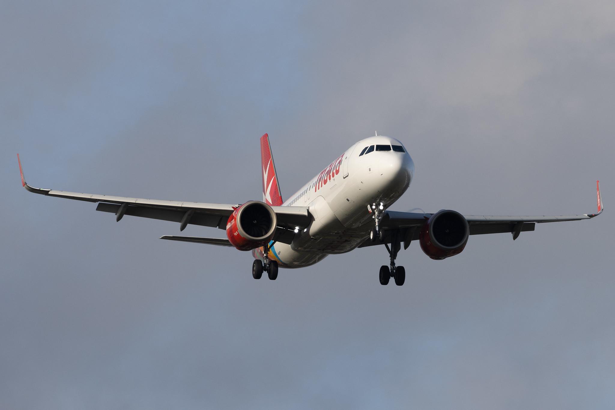 London Heathrow: Air Malta (KM / AMC) | Airbus A320-251N A20N | 9H-NEB | MSN 8940