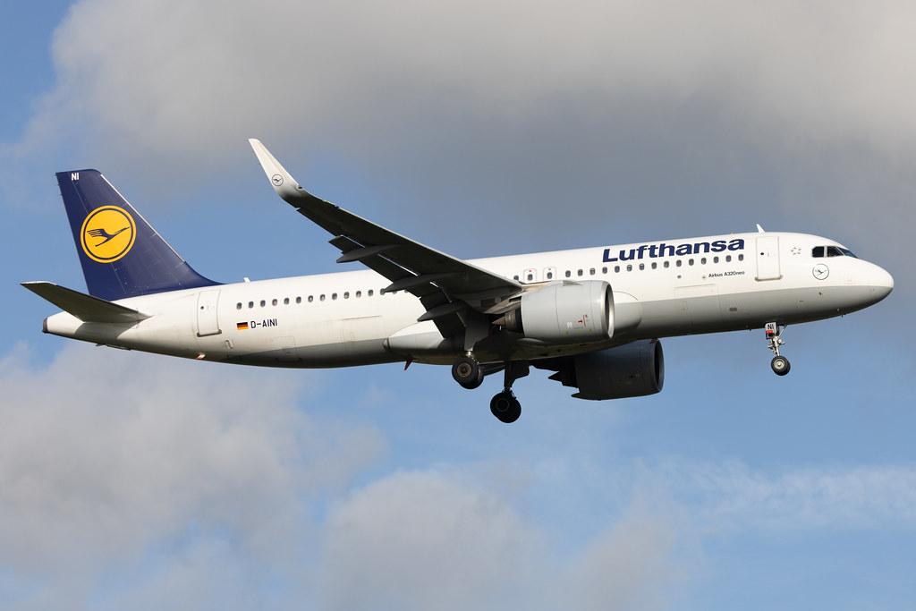 London Heathrow: Lufthansa (LH / DLH) | Airbus A320-271N A20N | D-AINI | MSN 7710