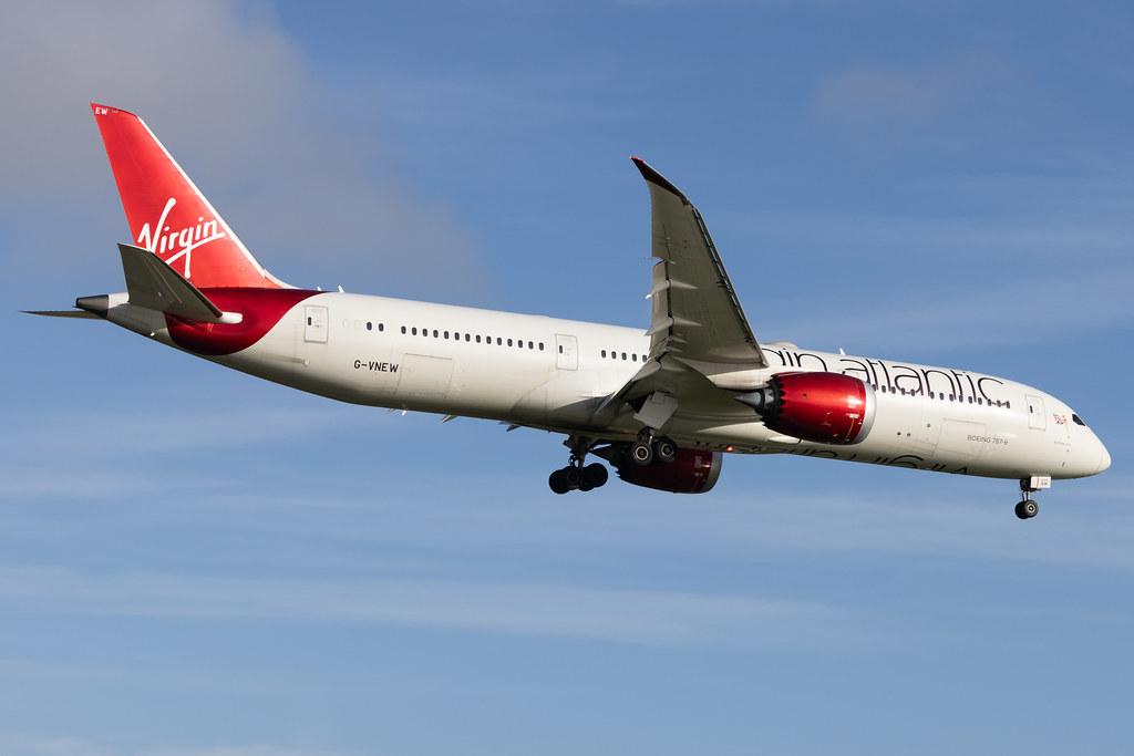 London Heathrow: Virgin Atlantic (VS / VIR) | Boeing 787-9 Dreamliner B789 | G-VNEW | MSN 40956