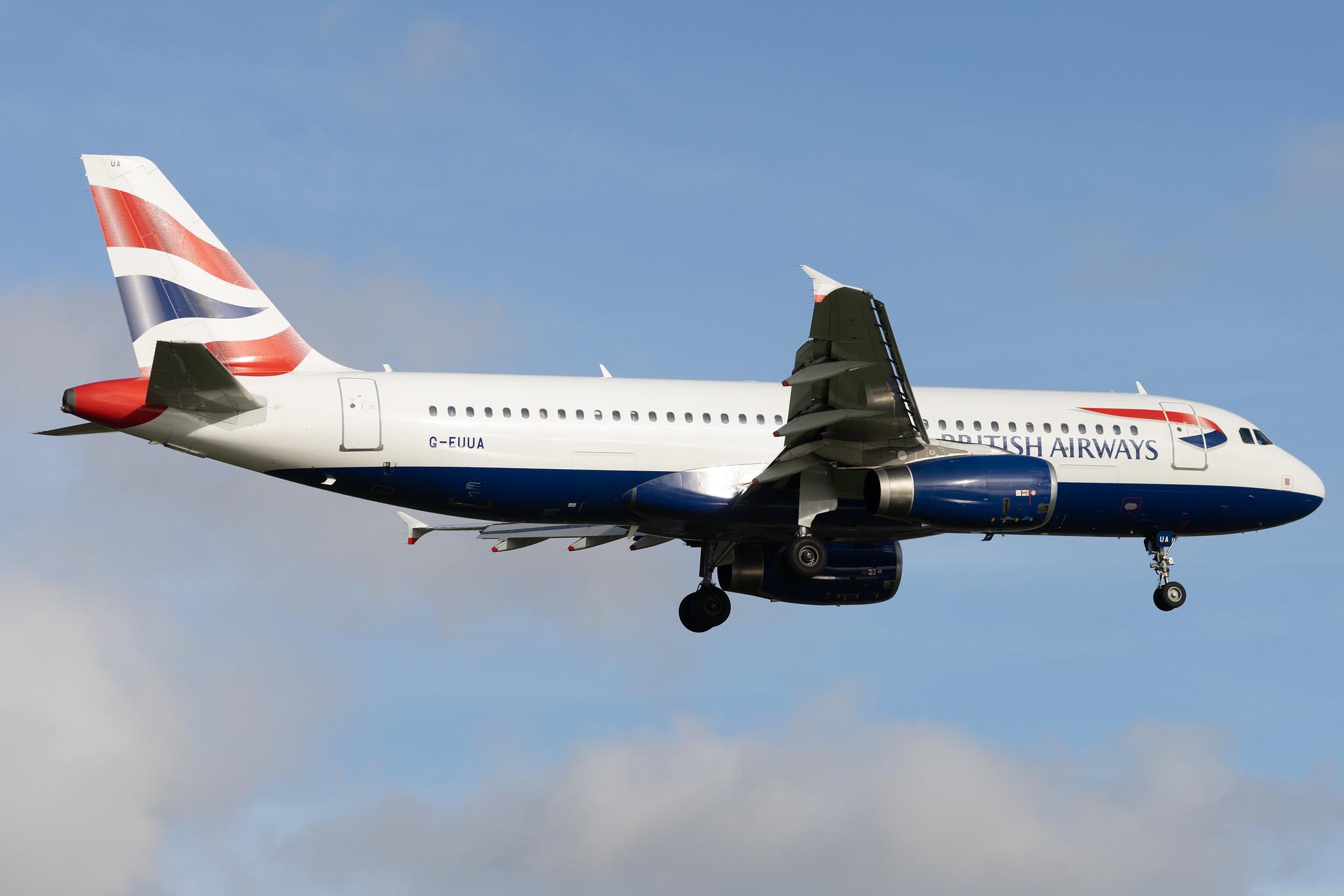 London Heathrow: British Airways (BA / BAW) | Airbus A320-232 A320 | G-EUUA | MSN 1661