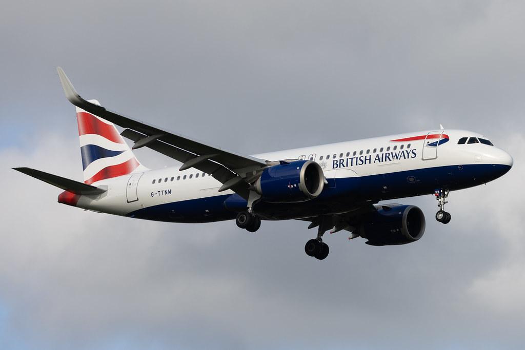 London Heathrow: British Airways (BA / BAW) | Airbus A320-251N A20N | G-TTNM | MSN 10144
