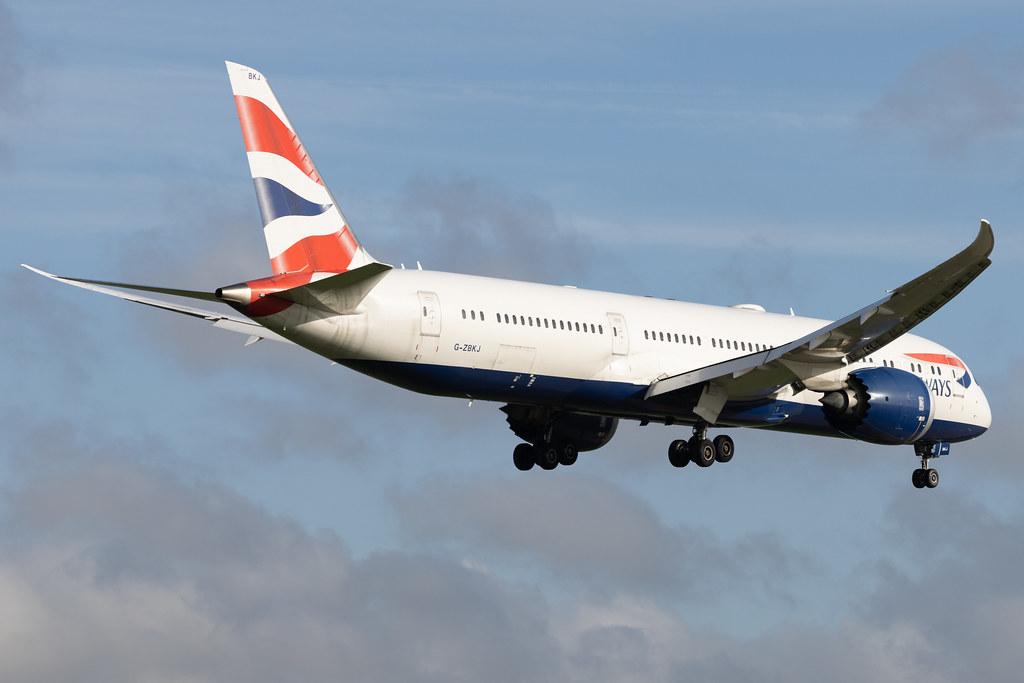 London Heathrow: British Airways (BA / BAW) | Boeing 787-9 Dreamliner B789 | G-ZBKJ | MSN 38626