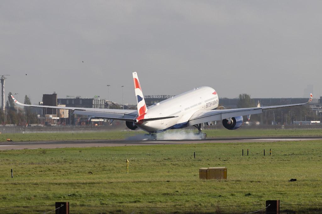London Heathrow: British Airways (BA / BAW) | Airbus A350-1041 A35K | G-XWBH | MSN 446