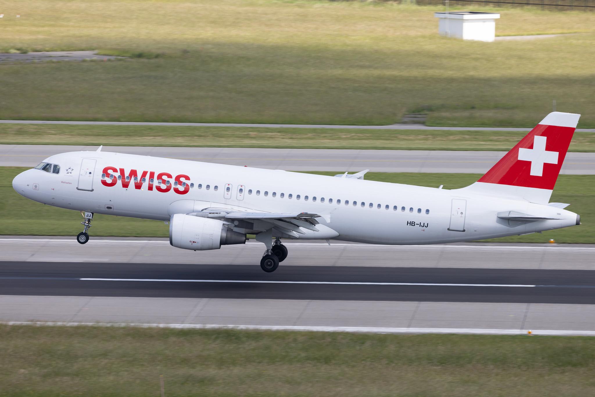 Flughafen Zürich: Swiss (LX / SWR) | Airbus A220-300 BCS3 | HB-JCH | MSN 55021