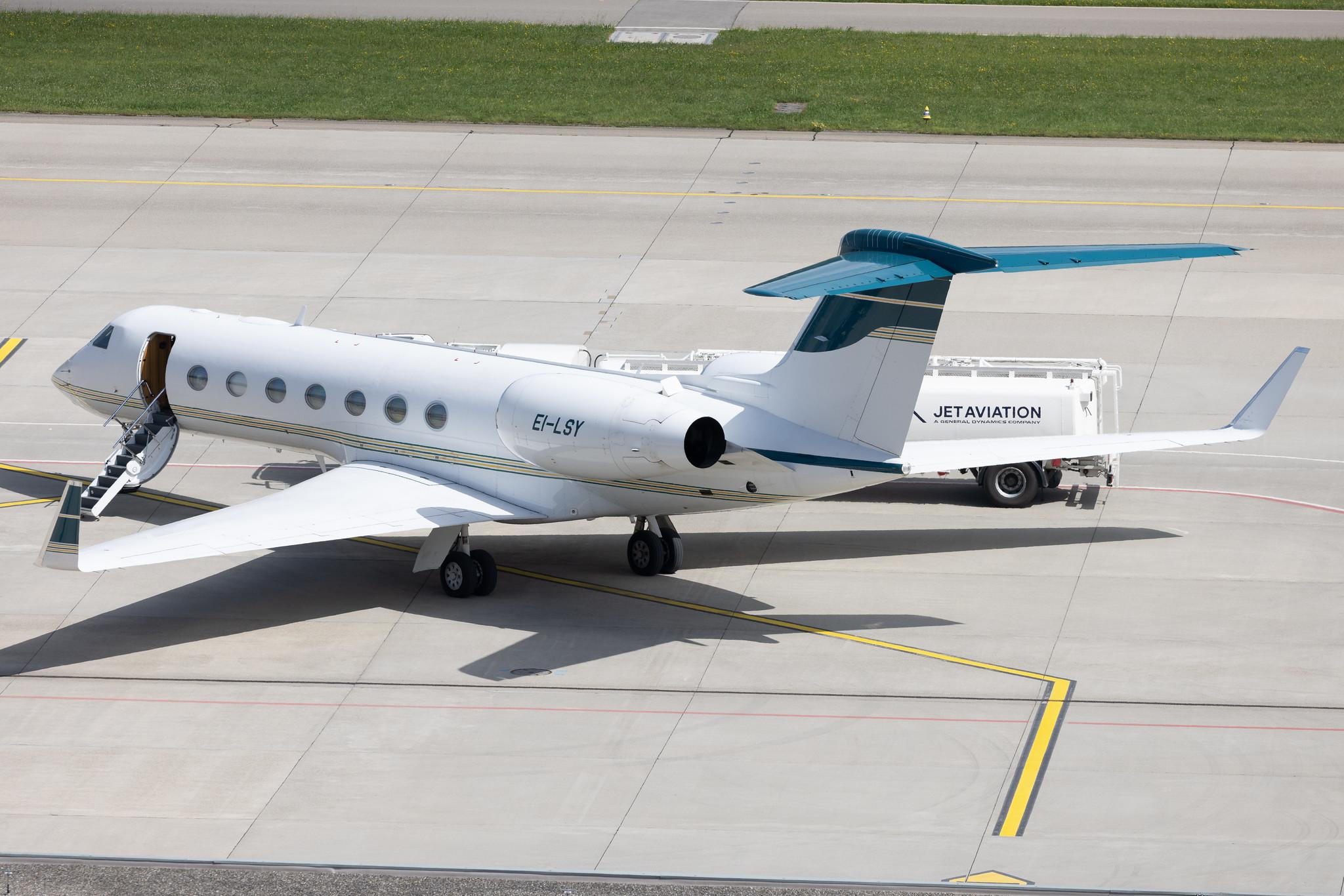 Flughafen Zürich: GainJet Ireland | Gulfstream G550 GLF5 | EI-LSY | MSN 5350