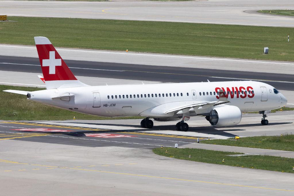 Flughafen Zürich: Swiss (LX / SWR) | Airbus A220-300 BCS3 | HB-JCM | MSN 55030