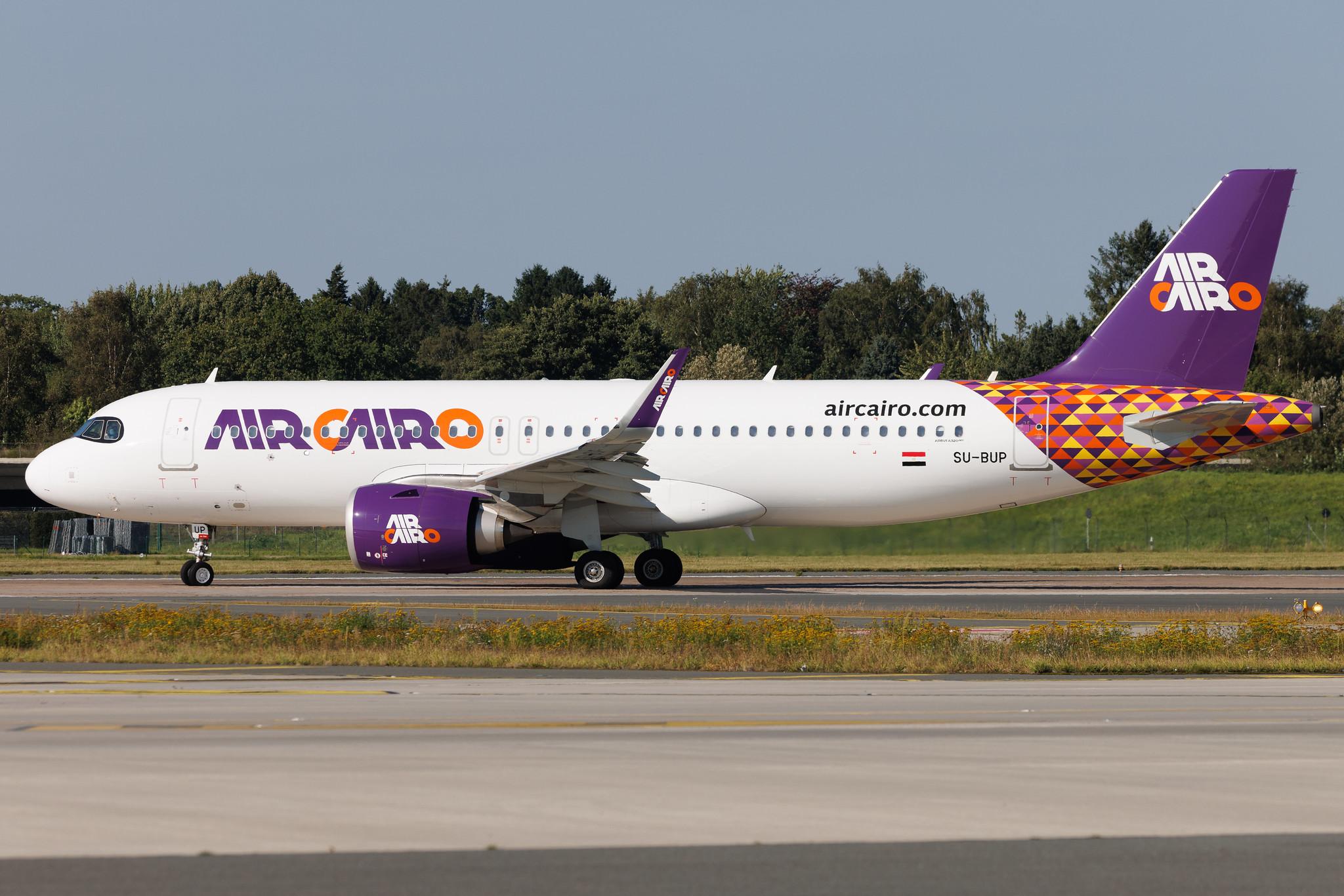 Hamburg Airport: Air Cairo (SM / MSC) | Airbus A320-251N A20N | SU-BUP | MSN 11302