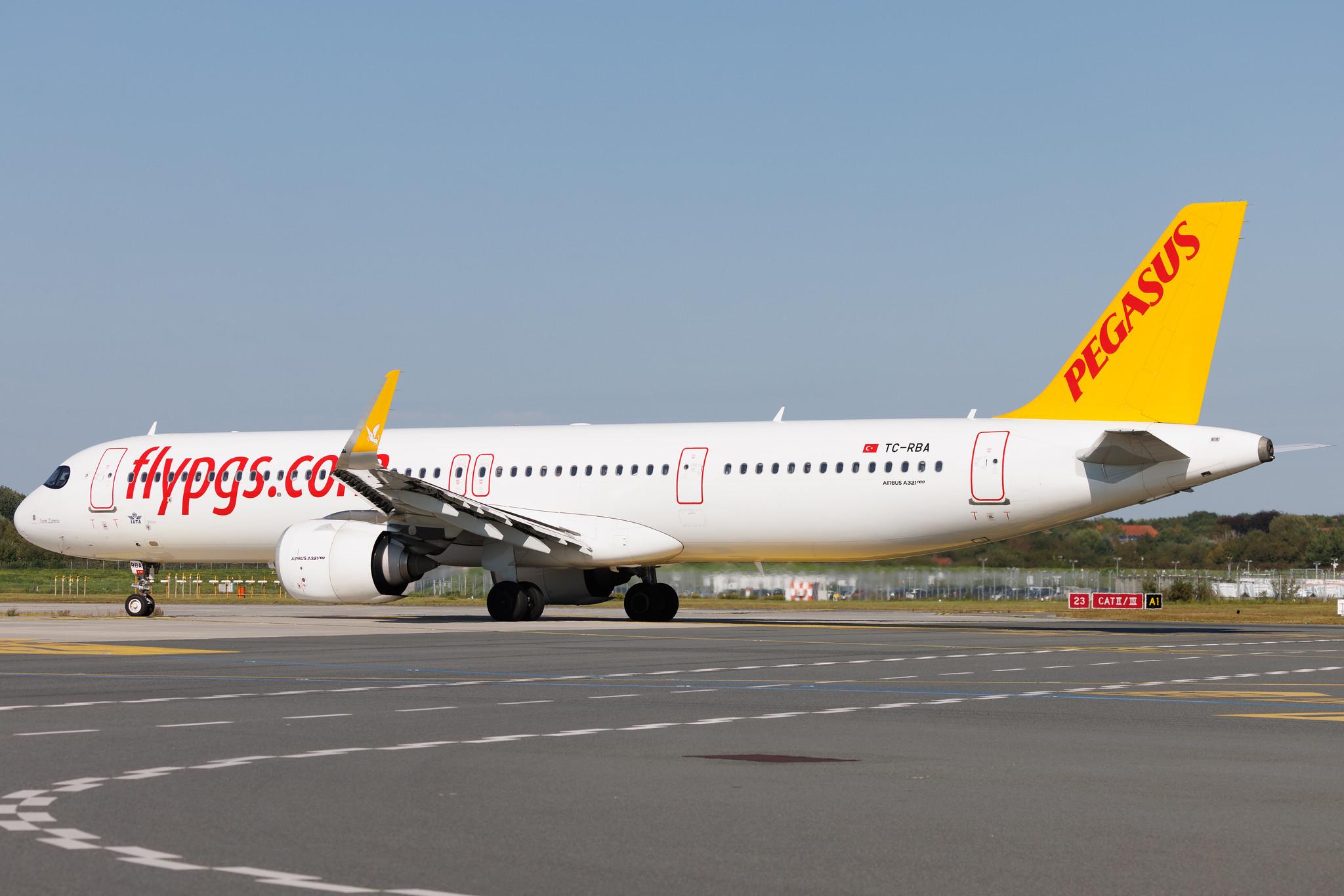 Hamburg Airport: Pegasus (PC / PGT) | Operator: Pegasus Airlines | Airbus A321-251NX A21N | TC-RBA | MSN 08936