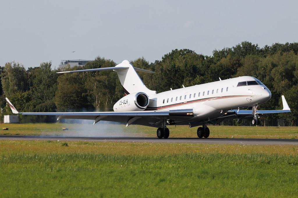 Hamburg Airport: NetJets Europe (/ NJE) | Bombardier Global 6000 GLEX | CS-GLH | MSN 9816