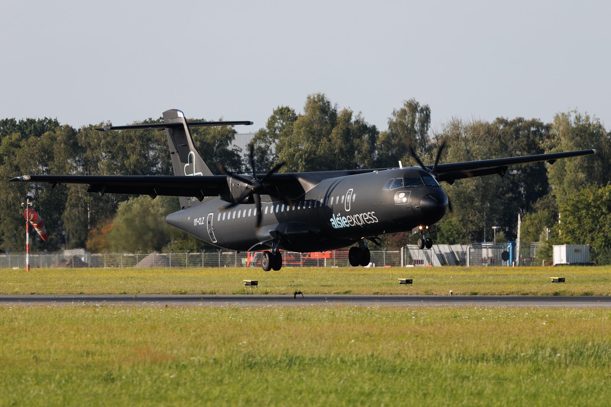 Hamburg Airport: Alsie Express (6I / MMD) | Operator: Air Alsie | ATR 72-500 AT75 | OY-CLZ | MSN 0818