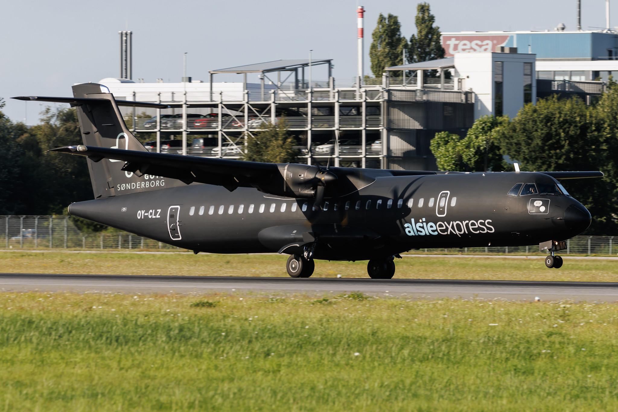 Hamburg Airport: Alsie Express (6I / MMD) | Operator: Air Alsie | ATR 72-500 AT75 | OY-CLZ | MSN 0818