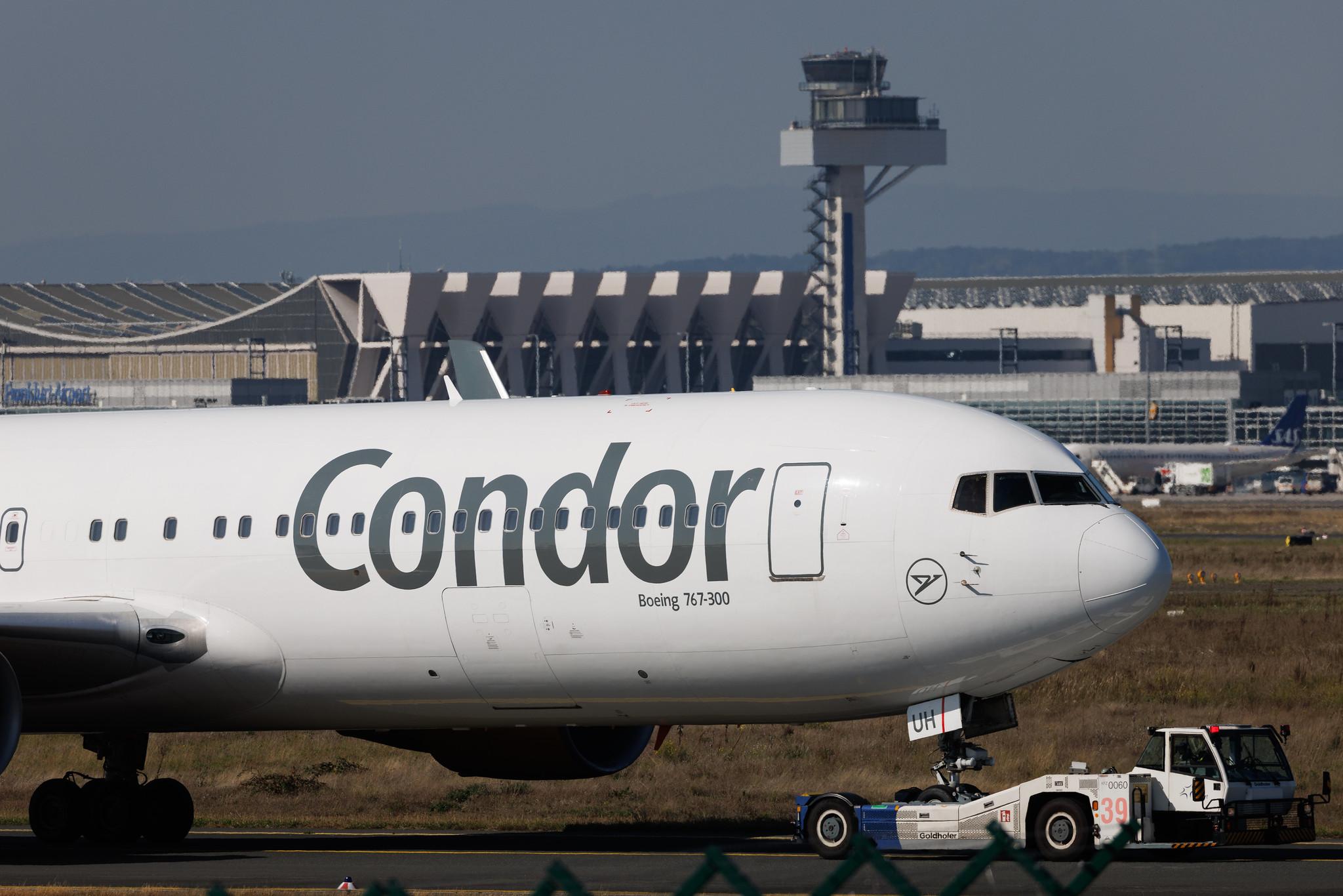 Frankfurt Airport: Condor (DE / CFG) | Boeing 767-330(ER) B763 | D-ABUH | MSN 26986