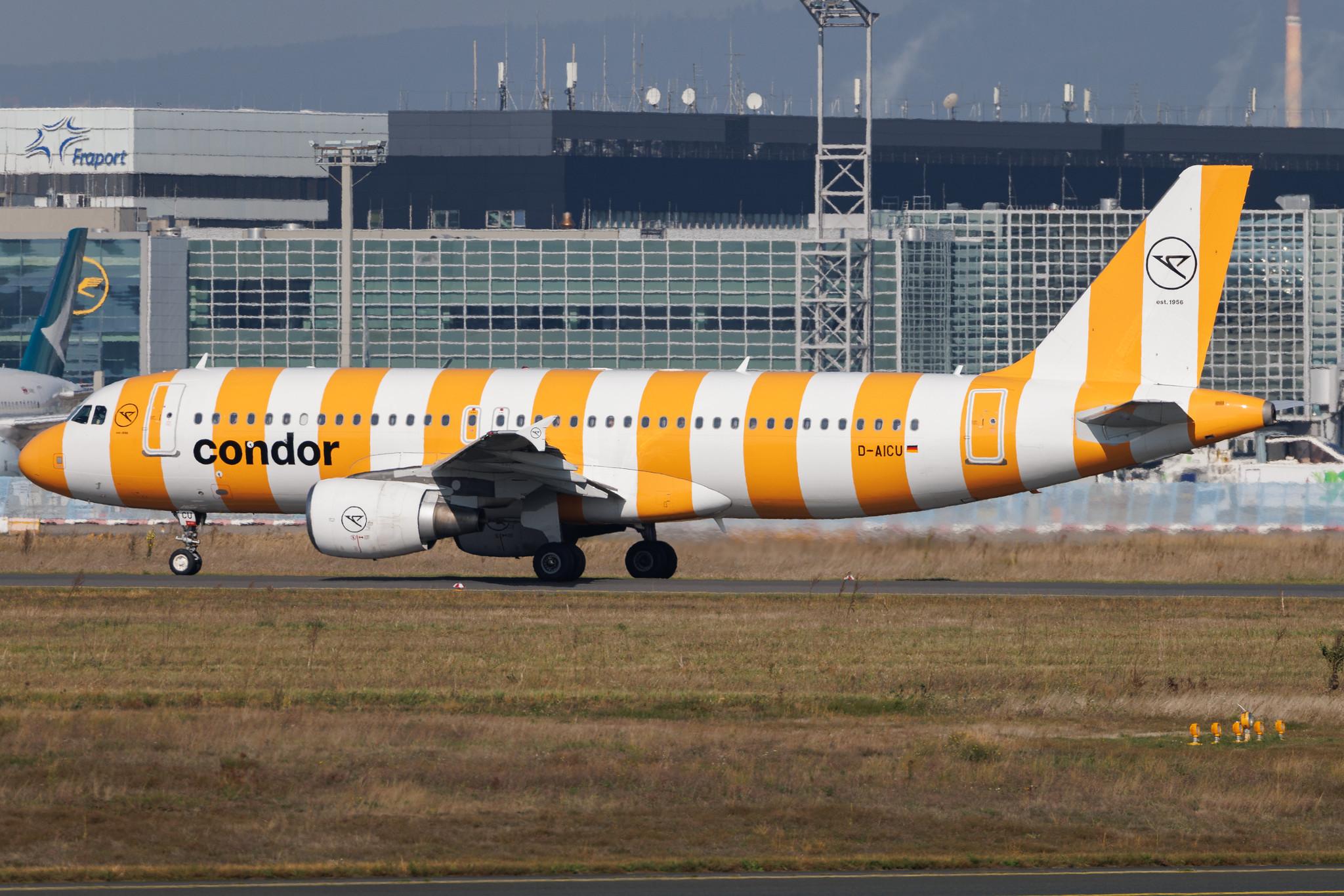 Frankfurt Airport: Condor (DE / CFG) | Airbus A320-214 A320 | D-AICU | MSN 03767