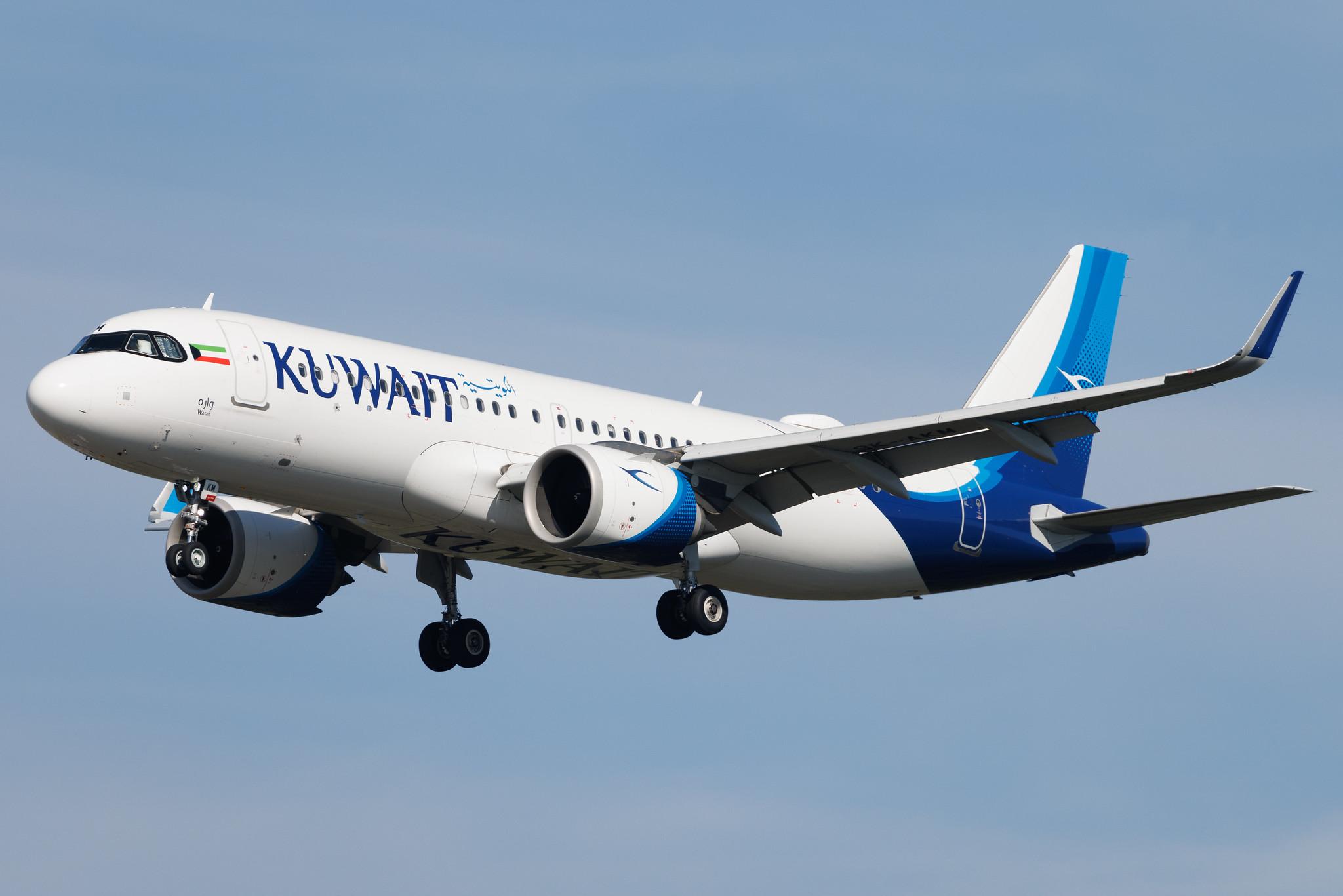 Frankfurt Airport: Kuwait Airways (KU / KAC) | Airbus A320-251N A20N | 9K-AKM | MSN 09119