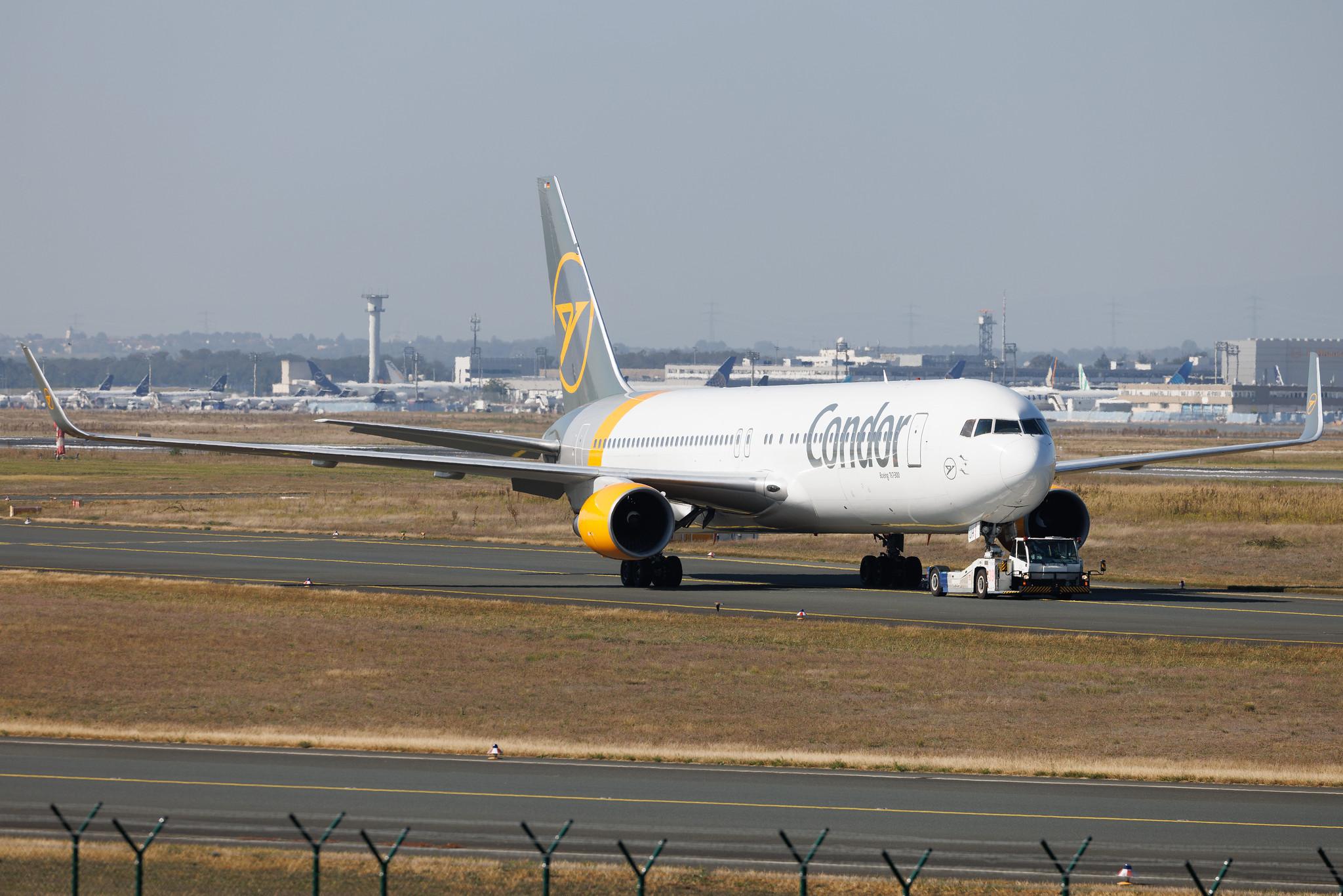 Frankfurt Airport: Condor (DE / CFG) | Boeing 767-330(ER) B763 | D-ABUH | MSN 26986