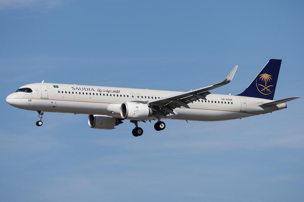 Frankfurt Airport: Saudia (SV / SVA) | Airbus A321-251NX A21N | HZ-ASAB | MSN 11420