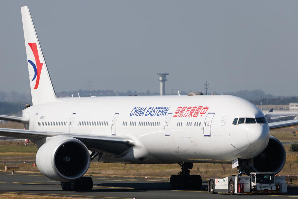 Frankfurt Airport: China Eastern Airlines (MU / CES) | Boeing 777-39P(ER) B77W | B-2021 | MSN 43273