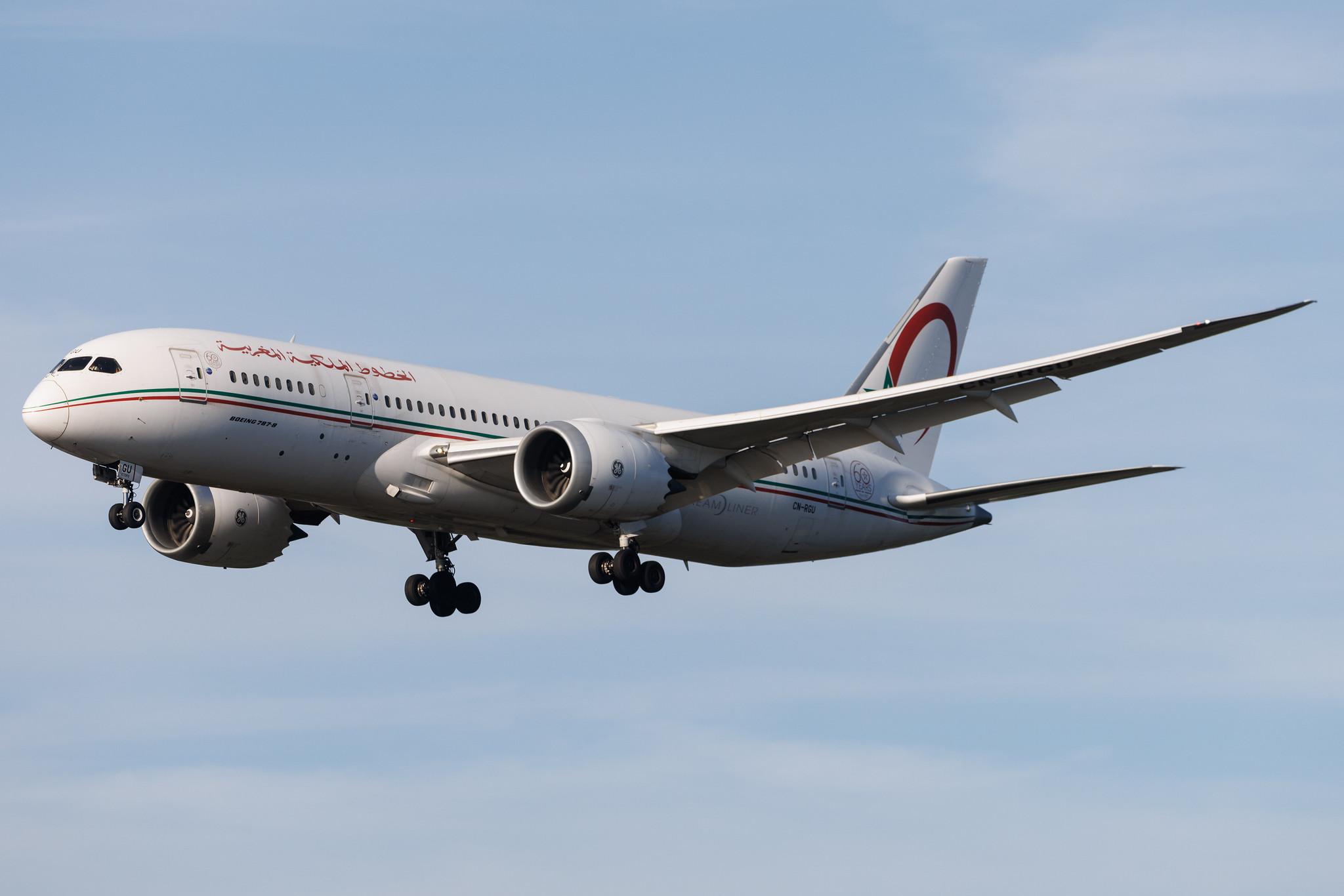 Frankfurt Airport: Royal Air Maroc (AT / RAM) | Boeing 787-8 Dreamliner B788 | CN-RGU | MSN 36109