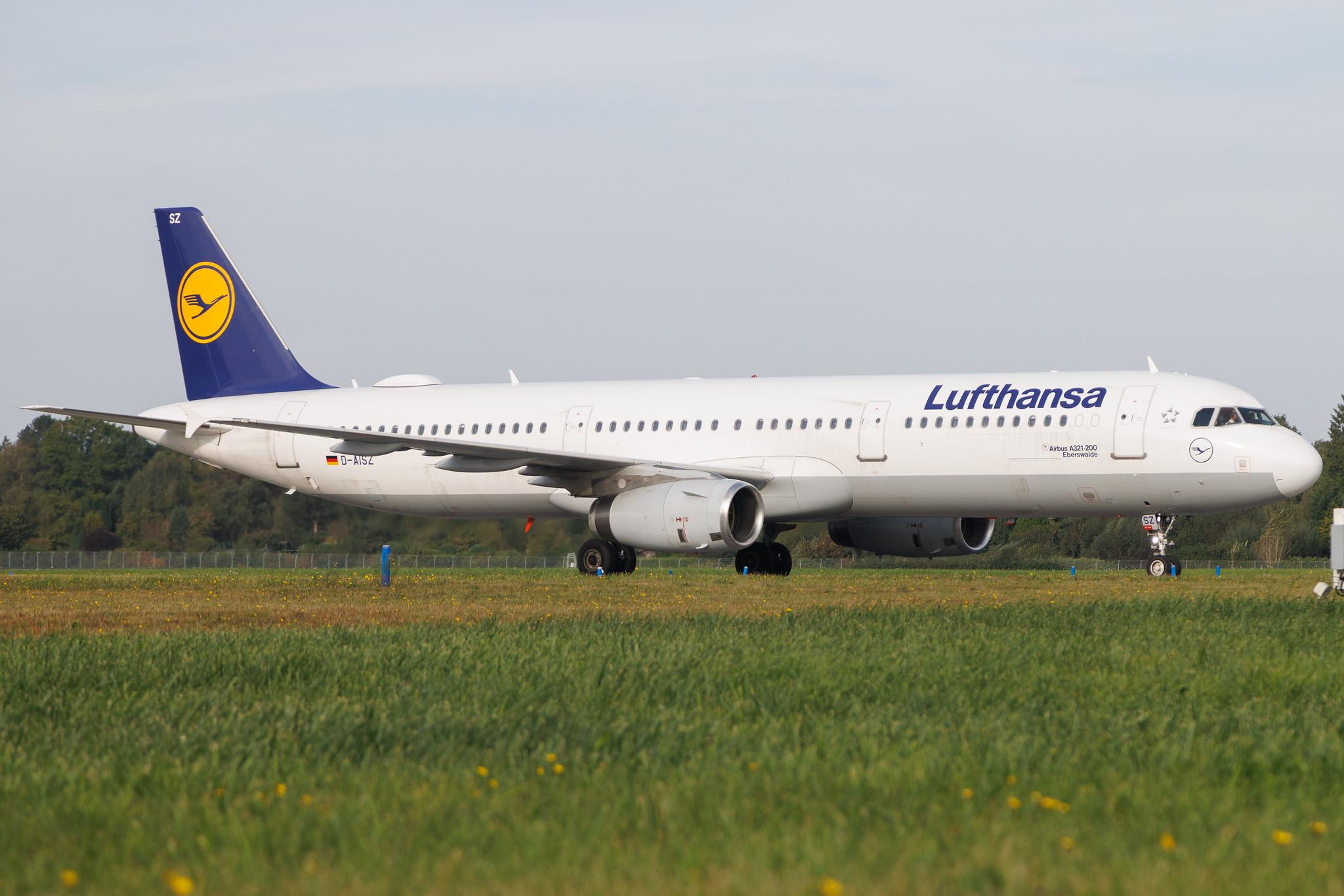 Hamburg Airport: Lufthansa (LH / DLH) | Airbus A321-231 A321 | D-AISZ | MSN 4085