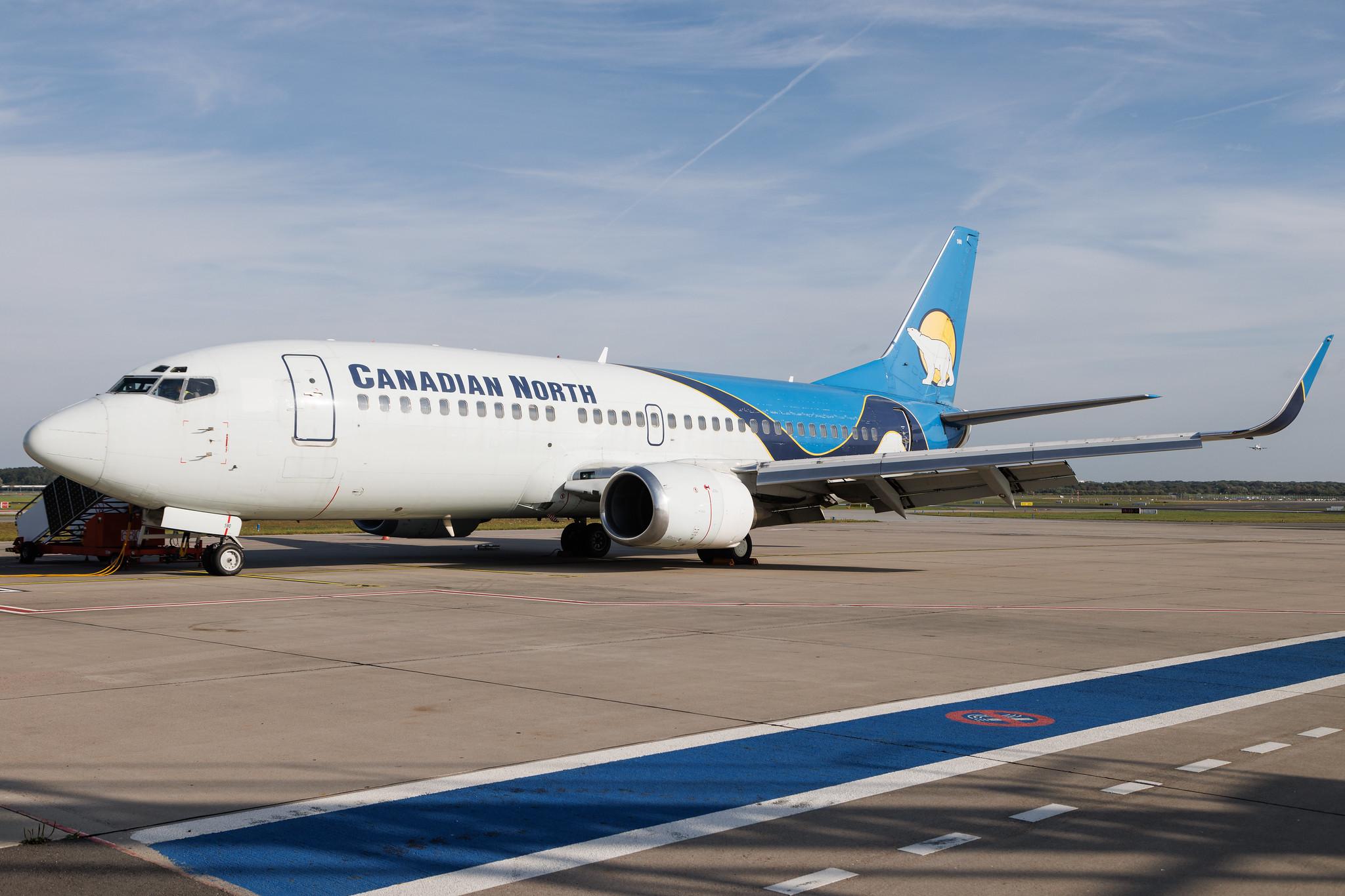 Hamburg Airport: Canadian North (5T / AKT) | Boeing 737-36Q B733 | D-ANAC | MSN 28760