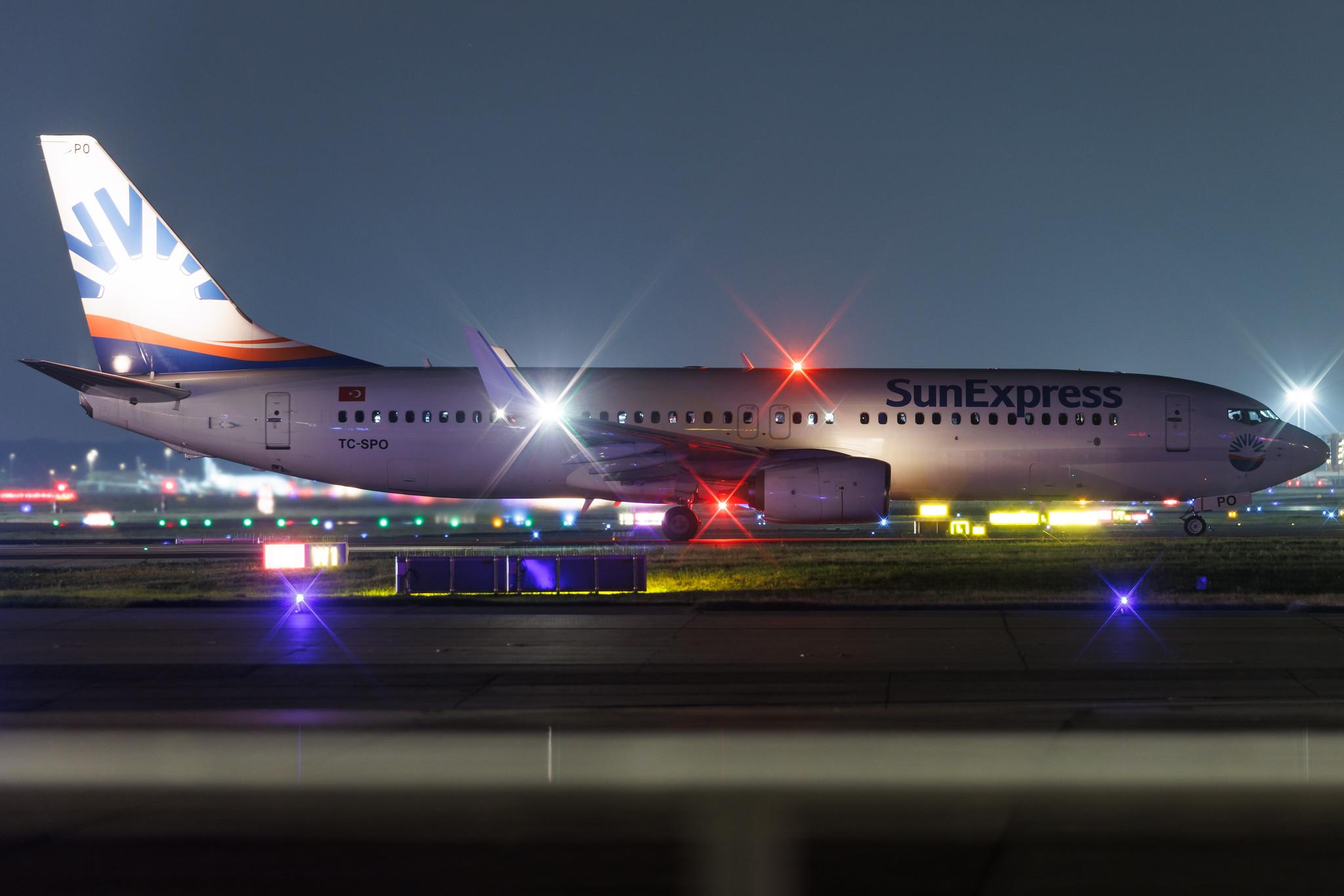 Frankfurt Airport: SunExpress (XQ / SXS) | Boeing 737-8AS B738 | TC-SOP | MSN 33562