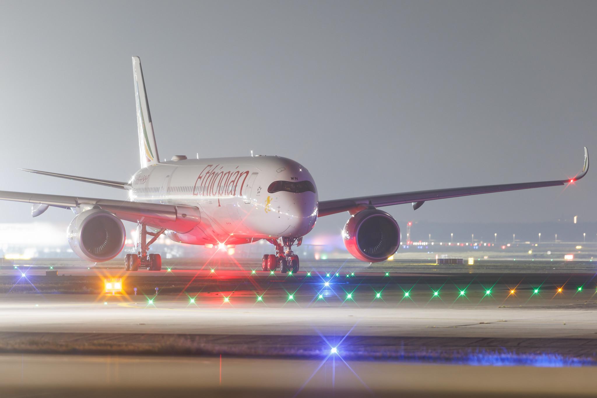 Frankfurt Airport: Ethiopian Airlines (ET / ETH) | Airbus A350-941 A359 | ET-AWN | MSN 310