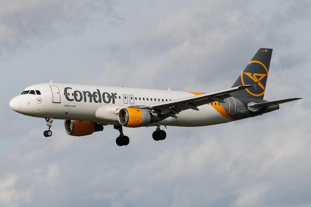 Hamburg Airport: Condor (DE / CFG) | Airbus A320-212 A320 | D-AICC | MSN 0809