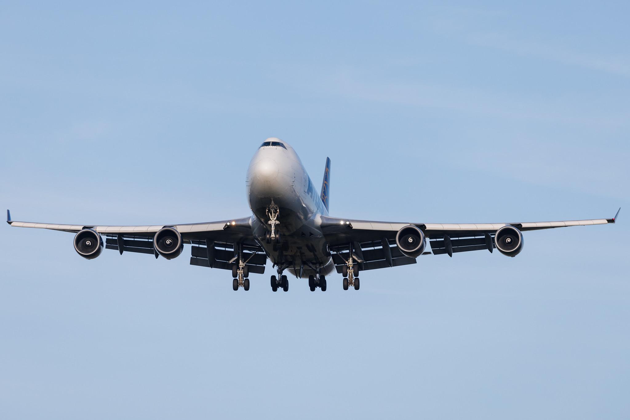 Frankfurt Airport: Atlas Air (5Y / GTI) | Boeing 747-47U(F) B744 | N496MC | MSN 29257