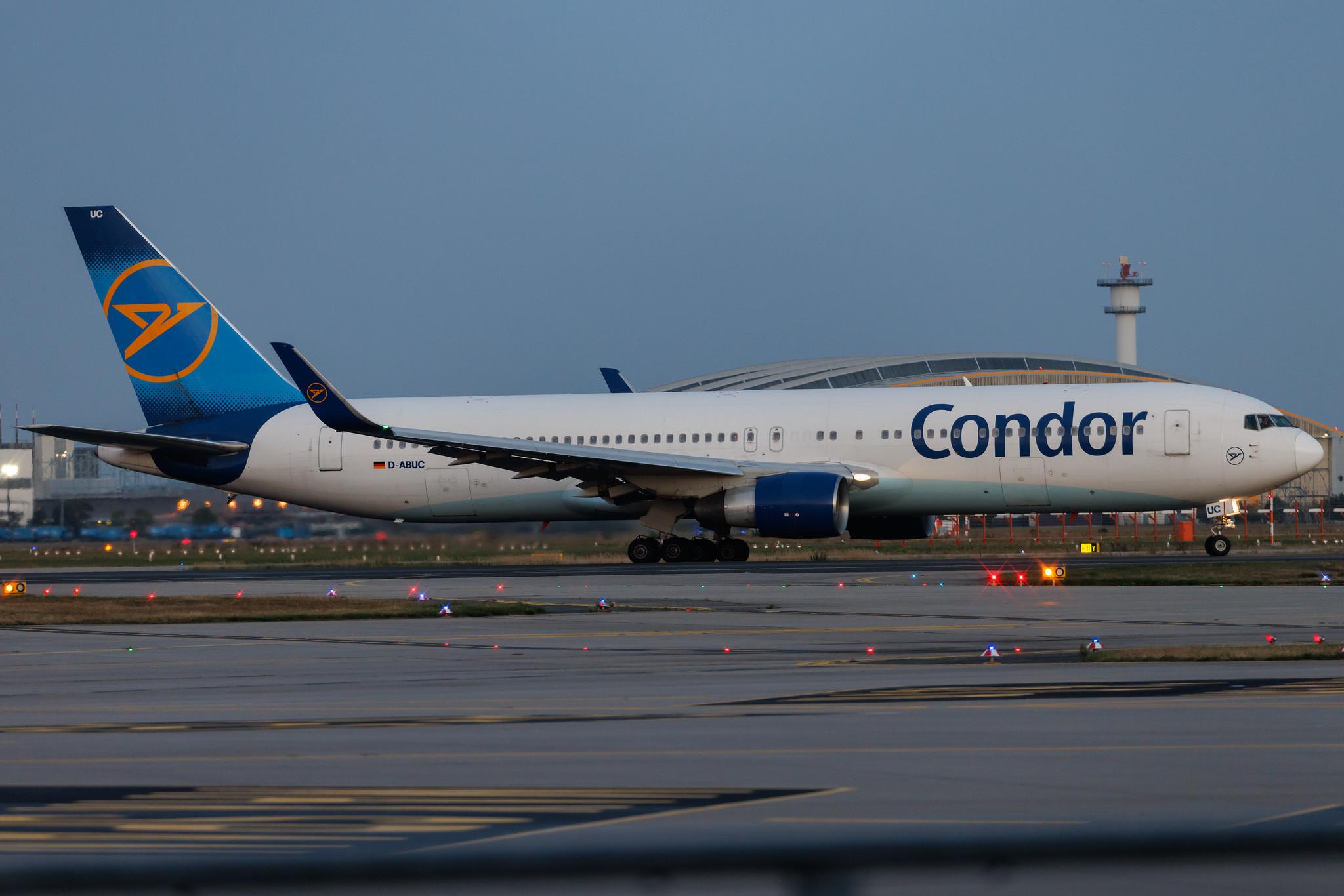 Frankfurt Airport: Condor (DE / CFG) | Boeing 767-330(ER) B763 | D-ABUC | MSN 26992
