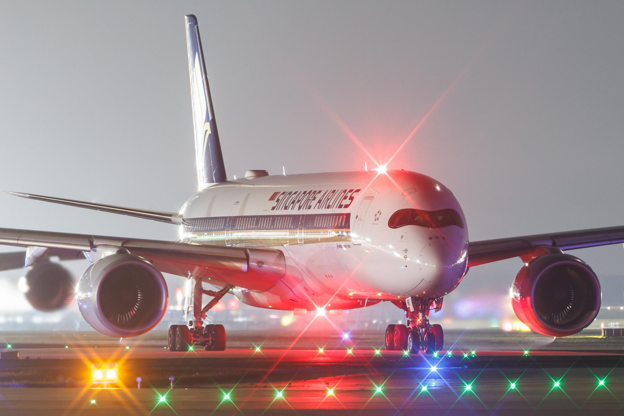 Frankfurt Airport: Singapore Airlines (SQ / SIA) | Airbus A350-941 A359 | 9V-SMO | MSN 116