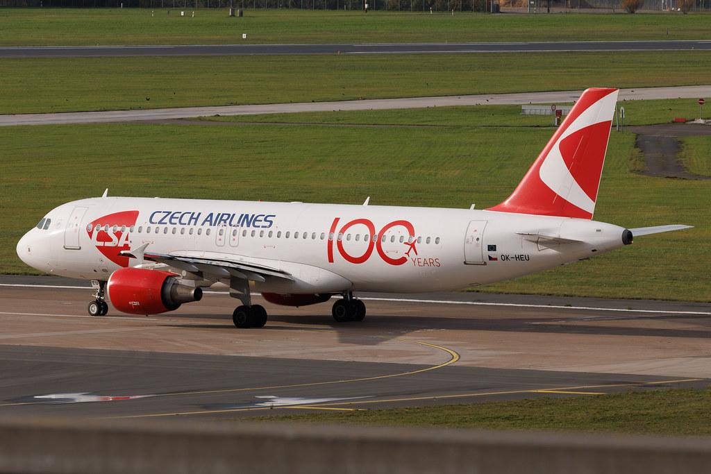 Hamburg Airport: Czech Airlines (OK / CSA) | Livery: 100 Years Livery | Airbus A320-214 A320 | OK-HEU | MSN 01885