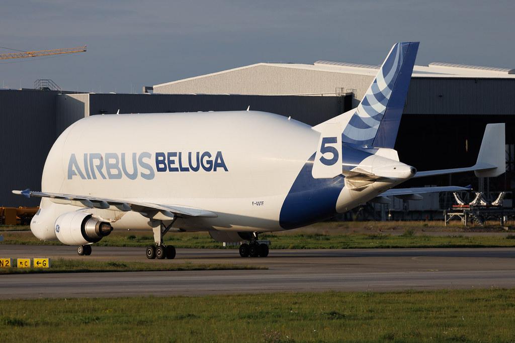 Hamburg Finkenwerder: Airbus Transport International (4Y / BGA) | Airbus A300-608ST Beluga A3ST | F-GSTF | MSN 796
