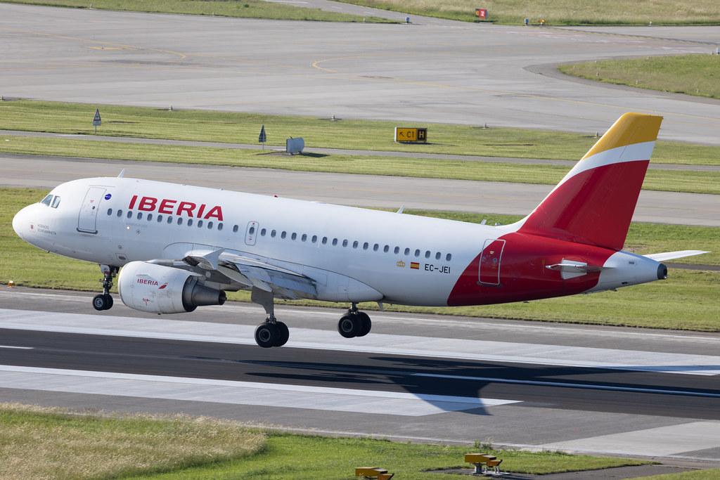Flughafen Zürich: Iberia (IB / IBE) | Airbus A319-111 A319 | EC-JEI | MSN 2311