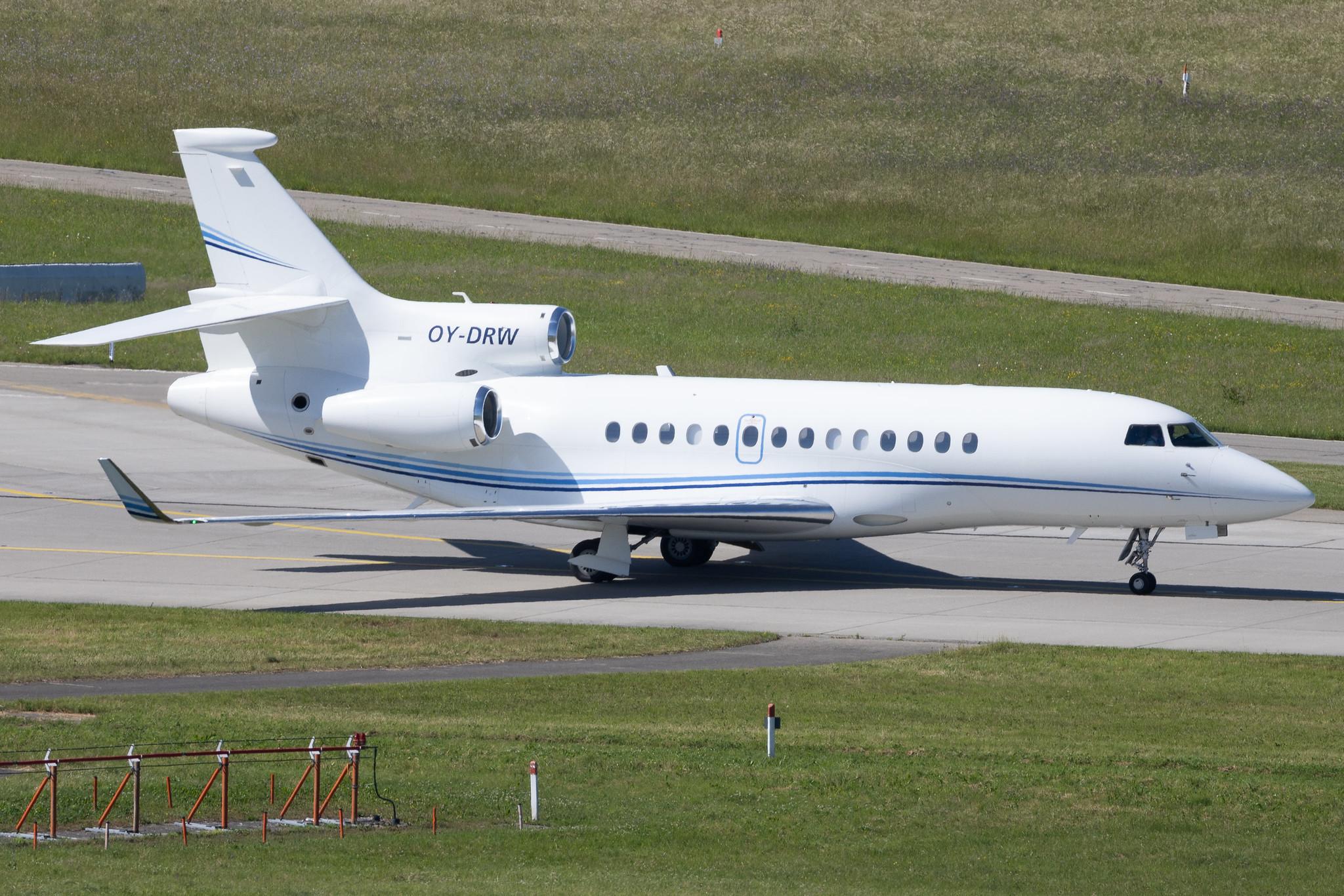 Flughafen Zürich: Air Alsie (6I / MMD) | Dassault Falcon 7X FA7X | OY-DRW | MSN 238