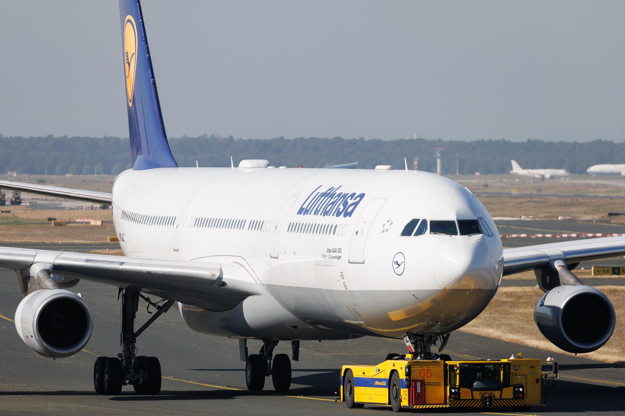 Frankfurt Airport: Lufthansa (LH / DLH) | Airbus A340-313 A343 | D-AIGZ | MSN 0347